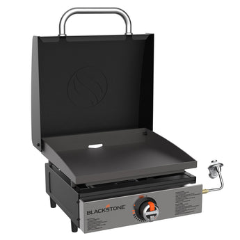 17" blackstone table top griddle with hood