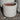 White Blossom Flower Pots Frost Proof Glazed Planter by woodlodge small