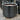 Kraken Wave Pots | Black Frost Proof Glazed Planter s