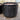 Kraken Wave Pots | Black Frost Proof Glazed Planter xl