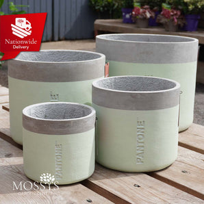 Pantone® Outdoor Garden Planter Pots | Green