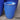 'Blue' Tall Glazed Egg Pots