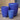 'Blue' Tall Glazed Egg Pots