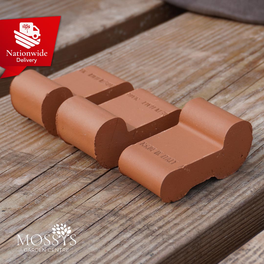 plant pot feet terracotta Deroma Italian terracotta Pot Feet (3 Pack) – Mossys Garden Centre