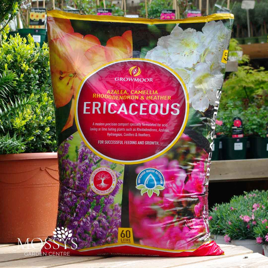 Growmoor Ericaceous Compost 60L (2 For £12)