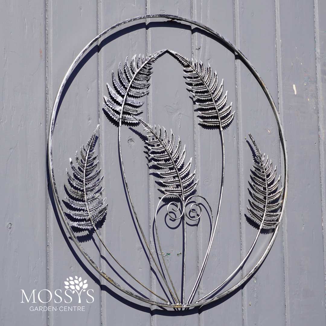Silver Fern Wall Art (60cm) Mossys Garden Centre