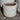 White Blossom Flower Pots Frost Proof Glazed Planter by woodlodge small