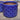 Blue Blossom Flower Pots Frost Proof Glazed Planters by woodlodge