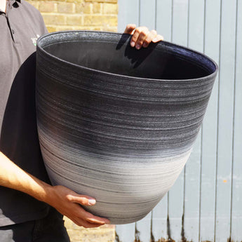 Frost Proof Blue Ombré Lightweight Planter
