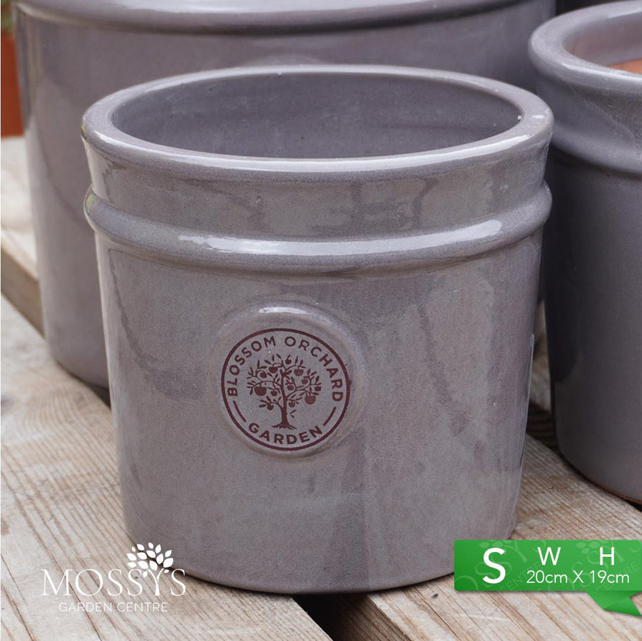 'Grey' Heritage Style Blossom Orchard Frost Proof Cylinder Garden Plan