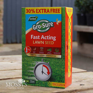 Westland Gro-Sure Fast Acting Lawn Seed 13m2