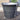 Pewter Liberty Outdoor Plastic Pot 35cm Woodlodge