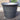 Pewter Liberty Outdoor Plastic Pot 35cm Woodlodge
