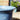 Blue Liberty Outdoor Plastic Pot 35cm Woodlodge