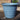 Blue Liberty Outdoor Plastic Pot 35cm Woodlodge