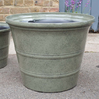 Liberty Outdoor Plastic Pot Collection (55cm) sage green