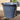 Dark Blue Liberty Outdoor Plastic Pot 35cm Woodlodge