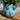 Indoor Glazed Maya Pot | Blue (16cm)
