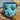 Indoor Glazed Maya Pot | Blue (16cm)