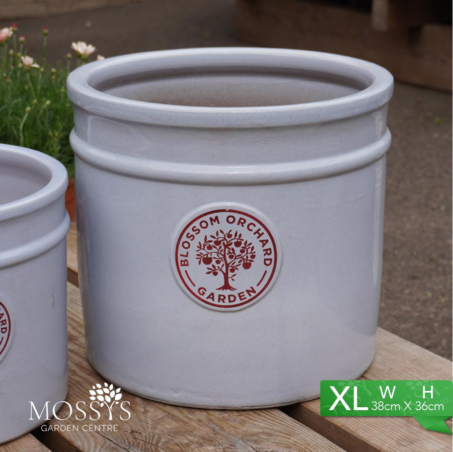 'Blue' Heritage Style Blossom Orchard Frost Proof Cylinder Garden Plan