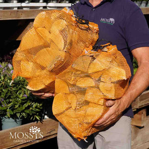 120x Premium Birch Kiln Dried Hardwood Logs Nets