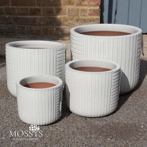 White Ridge Pots | Frost Proof Glazed Planter