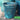 Teal Glazed Blossom Orchard Garden | Cone Style Planter