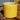 Indoor Glazed Sprig Pot Yellow (16cm)
