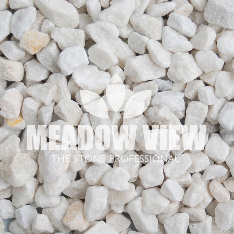 20mm Arctic White Chippings (Sparkling White) (4+ For Discount)