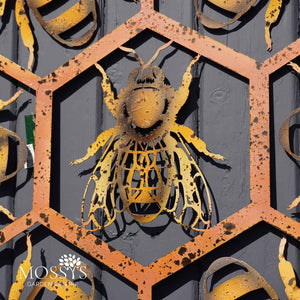 Bees Wall Art (80cm)