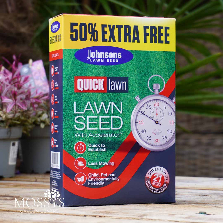 Johnsons Quick Lawn Grass Seed Mossys Garden Centre